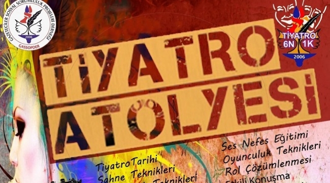 Kültür -Sanat Kapsamında Tiyatro Kurs Kayıtları Başladı