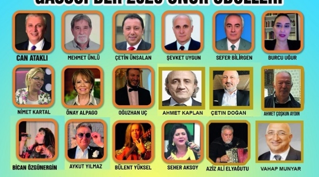 Gazeteciler Sosyal Sorumluluk Projeleri Derneği 2025 Onur Ödülleri Üsküdar'da Sahiplerini Buluyor